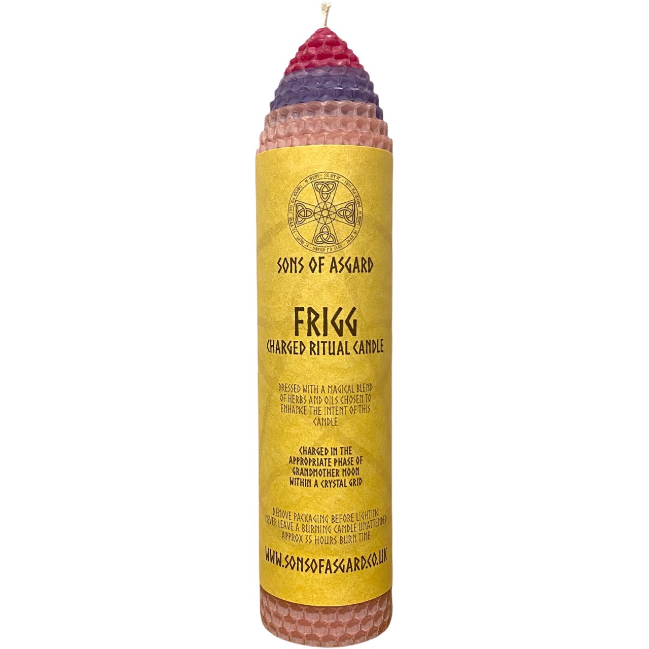Frigg - Beeswax Ritual Candle
